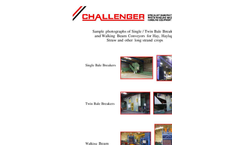 Bale Breakers & Walking Beam Conveyors - Brochure