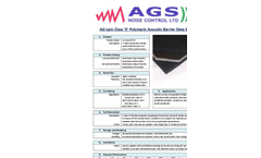 AGS - High Performance Acoustic Barriers - Soundproofing Screens - Brochure