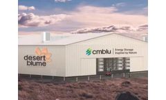 Salt River Project and CMBlu Energy Announce Launch of Innovative Energy Storage Project