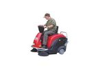 Model TC1100 - Battery Team Ride-On Vacuum Sweeper