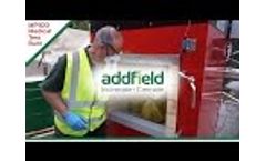 Medical Waste Incinerator Testing Addfield MP 100 - Video