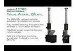 Mobile Waste Incinerator the AES100-2SEC from Addfield - Video