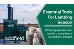 Ideal Solution for Fallen Stock at Lambing Season - Video