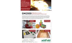 Addfield - Model GM2000/HB - Medical Waste Incinerator- Full Specification Sheet