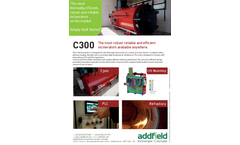Addfield - Model C300 - High Capacity Hospital Waste Incinerator - Datasheet