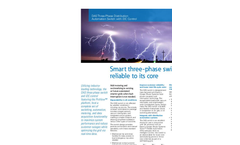 DAS Three-Phase Distribution Automation Switch with iDC Control Brochure