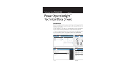 Power Xpert Insight Technical Data Sheet