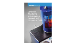 Eaton Condition Monitoring and Analysis of Hydraulic and Lubrication Fluids Brochure