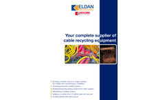 Your Complete Supplier of Cable Recycling Equipment – Brochure