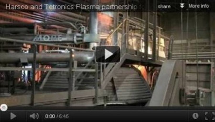 Harsco and Tetronics are global plasma partners, offering turnkey solutions to industrial waste recovery and recycling