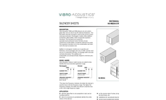 Vibro-Acoustics - Model CD - Dissipative Circular Silencers Brochure