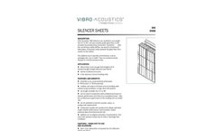 Vibro-Acoustics - Model AC-D - Dissipative Axial Fan Cone Silencers Brochure