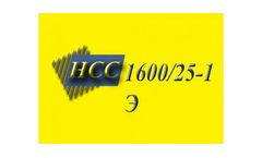 HCC - Model 1600/25-1-E - Hydraulic Dredger