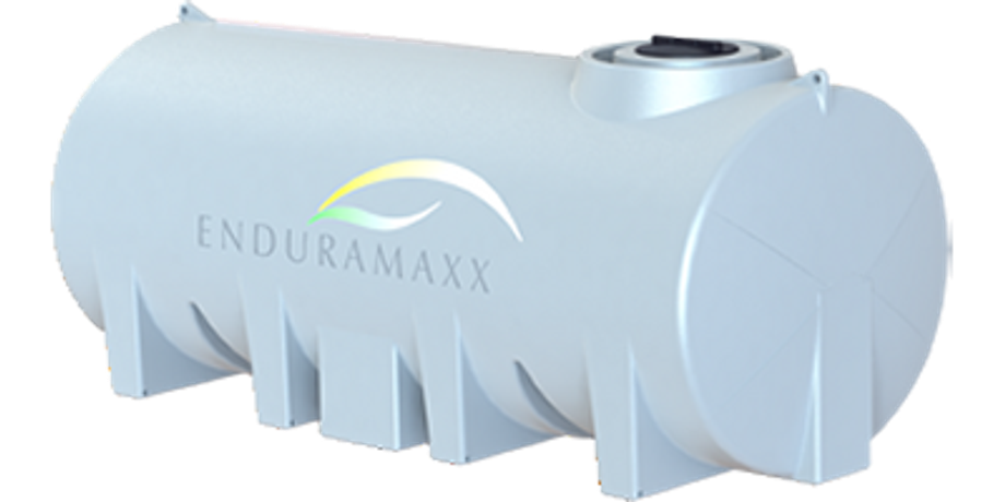 Enduramaxx - Model 8000 Litre (171045) - Baffled Horizontal Tank for Drinking Water to Liquid Fertilser