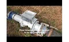 BBA Pumps Portable Smart Handy Flow Water Meter - Video