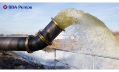 Set Up of A Temporary Bypass Emergency Pumping System by BBA Pumps - Video