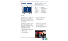 BBA - Model PT90 - Plug-In Hybrid Wellpoint Dewatering Pump - Datasheet