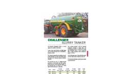 Challenger - Slurry Tanker Brochure