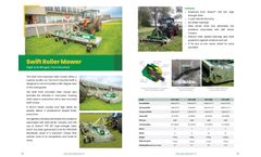 Major - Swift Front Mounted Roller Mower - Brochure