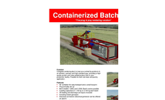 Mavitec - Containerised Batch Unit Brochure