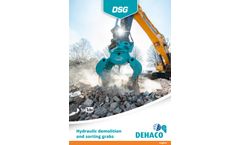 DSG Hydraulic Demolition and Sorting Grabs Brochure 