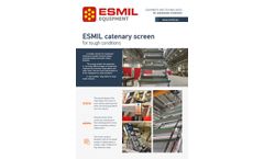  	Esmil - Catenary Screen  - Brochure