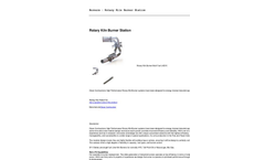 Model LKB III - Rotary Kiln Burner Station Brochure