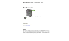 Model SKU 2002 - Burner Control System Brochure