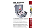 Solar Utility Pro - Model 1500V 40A - Solar PV String Checker - Brochure