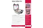 Seaward - Model Solar Utility Pro - Solar PV Tester Complete Kit Datasheet
