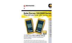 Solar Survey Multifunction Solar Irradiance Meters 100/200RSeries