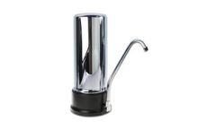 Model H2O-RCT-CP - Chrome Plated Countertop Filter System with Replaceable Cartridge