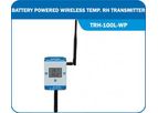 Battery Powered Wireless Temperature Humidity Transmitter