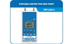 Model TRP-100-Series - Portable Meter For Temperature/ Humidity/ Differential Pressure/ Dew Point: