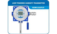 Model HUMI-218: - Loop Powered Humidity Transmitter