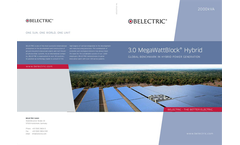 BELECTRIC - Model 3.0 MegaWattBlock - Hybrid Power Generation Plant- Brochure