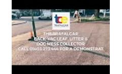 Trafalgar Back-Vac - Leaf, Litter & Dog Faeces Collection Unit - Video