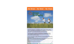 Green Sun Rising - Brochure