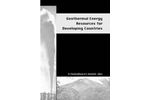 Geothermal Energy Resources for Developing Countries