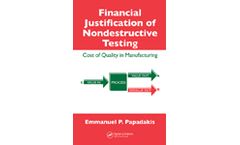 Financial Justification of Nondestructive Testing: Cost of Quality in Manufacturing
