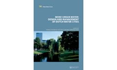 More Urban Water: Design and Management of Dutch water cities