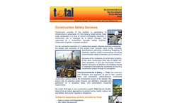 Construction Safety Services Brochure