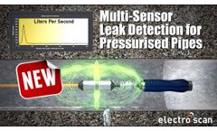 2020 Electro Scan`s New Multi-Sensor IoT Probe for Water Leak Detection - Video