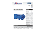 American AW1122BCD Piston Pump Datasheet Brochure