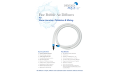 Dryden Aqua - Fine Bubble Air Diffusers - Brochure