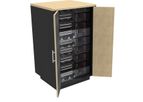MS Noise - Soundproofed Rack for Network Equipment - Servers - Routers