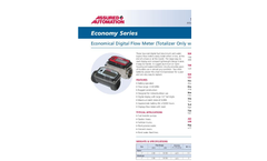 Assured Automation - Model 01A Series - Economy Digital Fuel Meter Datasheet