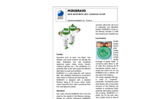 MiniBravo - Semi-Automatic Self-Cleaning Filter- Brochure