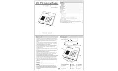 Winsonic - UHF RFID Industrial Reader - Datasheet