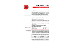 Quik-Trol Gold - Highly Dispersable Polyanionic Cellulosic (PAC) Polymer Brochure